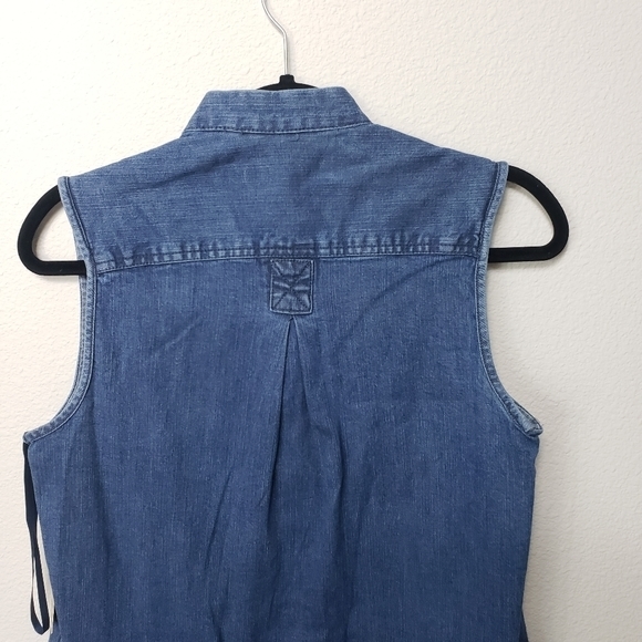 HOPE & HARLOW INDIGO DENIM DRESS ⭐ - Picture 4 of 10